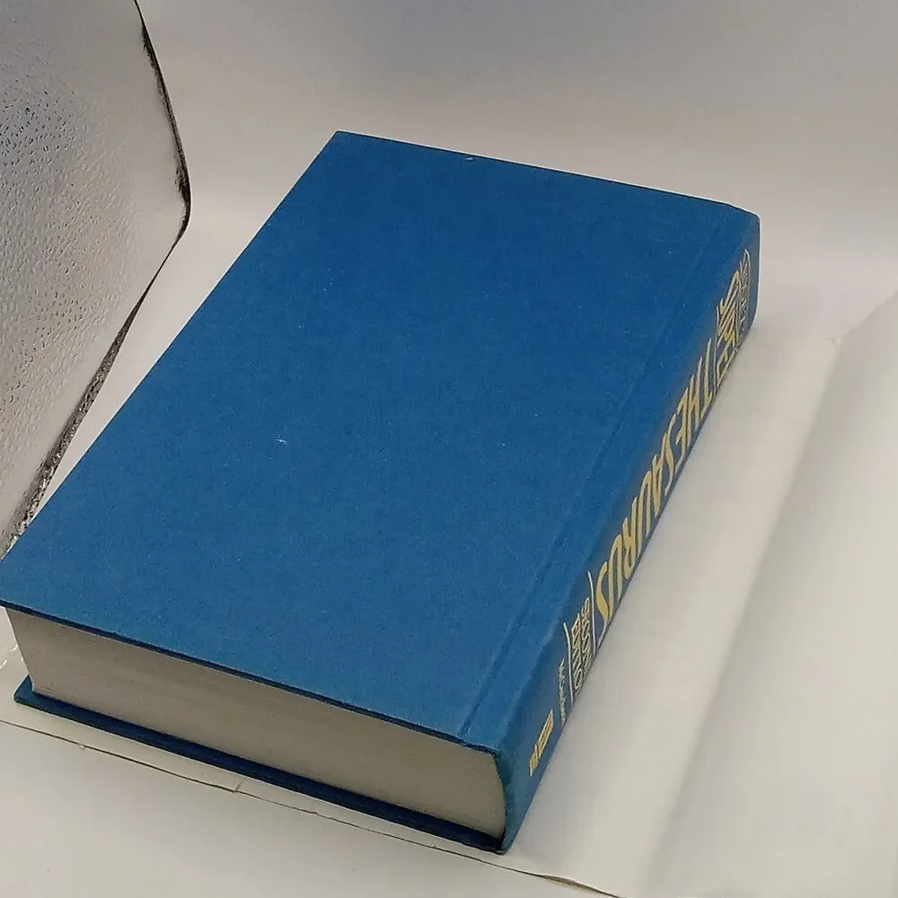 Roget's SUPER THESAURUS 2nd Edition Blue Hardcover 1998 Vocabulary Ref Book